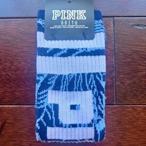 Victoria’s Secret Blue and White Patterned Socks